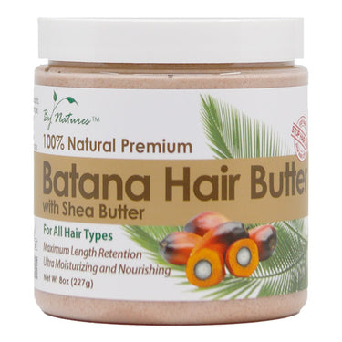 BY NATURES Batana Hair Butter (8oz), Batana oil , Sareya Beauty supply in calgary, ethnic beauty supply